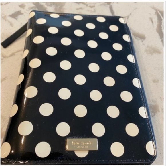 Kate Spade Black and White Polka Dot Planner - Picture 4 of 9